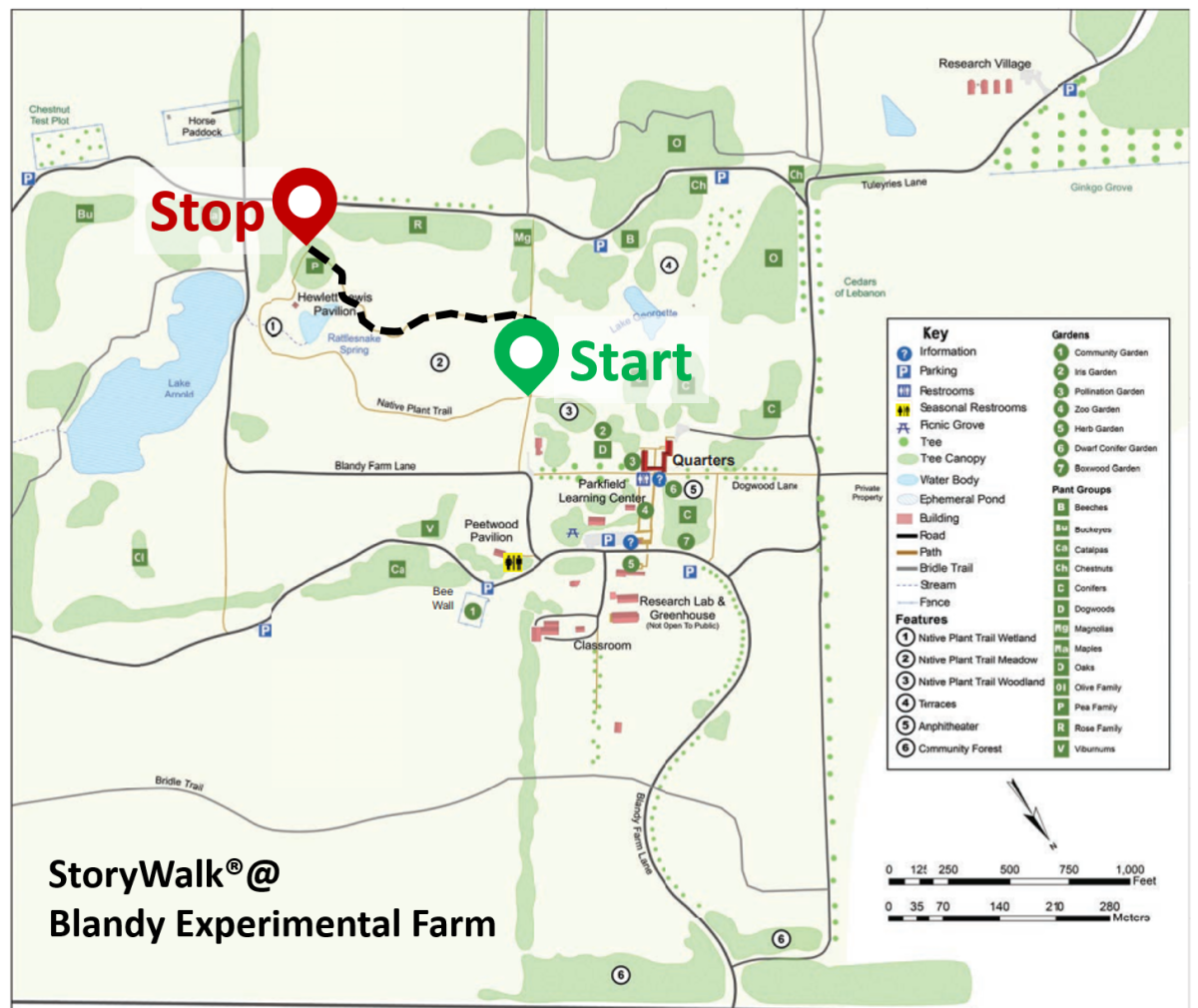 Storywalk Map